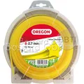 Produktbild: OREGON Yellow Starline Mähfaden 2,7 mm x 92 m Nylonfaden Freischneider Sense