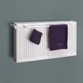 Produktbild: XIMAX Heizkörperzubehör Handtuchhalter für Kompaktheizkörper Weiss 940 mm