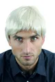 Produktbild: Perücke Herrenperücke Männer kurz Hellblond Blond fransiger Schnitt WL-3037-88