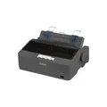 Produktbild: Epson LQ 350 - Drucker - monochrom - Punktmatrix - 24 Pin - bis zu 347 Zeichen/Sek. - parallel, seriell, USB 2.0 - Stromversorgung (C11CC25001)