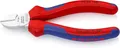 Produktbild: KNIPEX Seitenschneider verchromt mit Mehrkomponenten-Hüllen 140 mm, 70 05 140