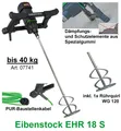 Produktbild: Eibenstock Rührwerk EHR 18.1 S Set +Rührquirl 120 Wendelrührer Rührgerät Rührer