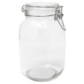 Produktbild: DistrEbution Einmachglas 1500ml mit Bügelverschluss – 1 Drahtbügelglas für Konservieren, Fermentieren & Einlegen – Luftdichte Vorratsgläser zum Aufbewahren