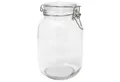 Produktbild: DistrEbution Einmachglas mit Bügelverschluss 1-24 Stk Vorratsdose 1500 ml, 1 Stück, Luftdichtes Drahtbügelglas