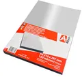 Produktbild: Albyco Klarsicht Einbanddeckel, Deckblatt, PVC Deckblätter, Klarsichtfolie - Transparent PVC, Format DIN A4, 210 x 297 mm, 0,15 mm/150 micron, Glänzend, pro 100 Stück
