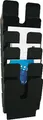 Produktbild: Durable FLEXIPLUS 6 A4 1700008061 Prospekthalter Schwarz DIN A4 Anzahl der Fächer 6 1 St. (B x H x T) 247 x 745 x 100 mm