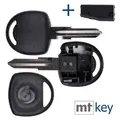 Produktbild: Auto Schlüssel Rohling YM28 + ID40 Transponder Kompatibel mit Opel Astra G Omega Tigra Corsa