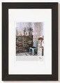 Produktbild: walther design Bilderrahmen schwarz 50 x 70 cm Grado Holzrahmen HI070B