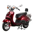 Produktbild: Alpha Motors Motorroller Retro Firenze 125 ccm 85 km/h EURO 5 weinrot