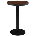 Produktbild: vidaXL Bistrotisch Dunkelbraun 50 cm MDF