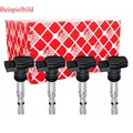 Produktbild: 4x FEBI BILSTEIN Zündspulen für Hyundai Tucson TLE 1.6 GDi IX35 LM EL ELH VF