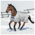 Produktbild: Bucas Pferde-Thermodecke Bucas Power Turnout Medium Classic 150g - Silver 165 cm