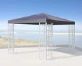 Produktbild: QUICK STAR Ersatzdach für Rank Pavillon 3x3m Anthrazit RAL 7012 Ersatzbezug Pavillondach