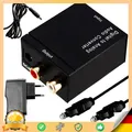 Produktbild: Audio Konverter Wandler Digital Analog Toslink Optisch Stereo RCA Retoo