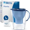 Produktbild: BRITA Wasserfilterkanne Marella blau (2,4l) inkl. 1x MAXTRA PRO Pure Performance