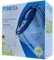 Produktbild: Brita Marella Wasserfilter Kanne 2,4L Blau inkl. 1 Maxtra Pro Filterkartusche