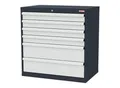Produktbild: STIER Schubladenschrank 6 Schubladen 900 x 575 x 920 mm 80 kg Belastung (907615)