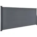 Produktbild: Juskys Seitenmarkise Dubai 500 x 180 cm Dunkelgrau