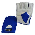 Produktbild: Best Body Nutrition Power Handschuhe blau – Größe L – Fitness Handschuhe – Komfortabel – Gepolstertes Innenhandleder – Atmungsaktiv – Nylon Handrücken – Training – Gym – Gewichtheben