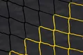 Produktbild: Fußballnetz 5 x 2 m GELB und SCHWARZ - Durchmesser: 4 mm - POWERSHOT - Fußballnetz - Ideal für Wettkämpfe und Spiele