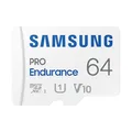 Produktbild: Samsung PRO Endurance 64 GB microSD-Speicherkarte mit SD-Adapter