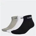 Produktbild: adidas Performance Funktionssocken LINEAR CUSHIONED ANKLE SOCKEN, 3 PAAR (3-Paar) grau XL (46/48)