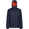 Produktbild: Regatta Professional TRA210 | Herren Jacke - Thermogen Powercell 5000 Heated Jacket - Farbe: Navy/Magma Orange - Größe: L - L