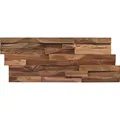 Produktbild: Wandverkleidung Teak Elegance, Braun, Holz, Teakholz, Holz, 20x2x50 cm, Tapeten & Wandverkleidungen, Wandverkleidung