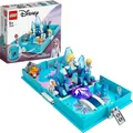 Produktbild: LEGO 43189 Disney Frozen 2 Elsas Märchenbuch, Reisespielzeug mit Nokk und Olaf, mit Prinzessinnen Mini-Puppen, Eiskönigin Spielzeug ab 5 Jahren
