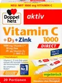 Produktbild: DoppelherzVitamin C 1000mg + Zink Direct 20 St, 60 g