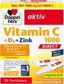 Produktbild: Doppelherz Vitamin C D3 Zink Direct Immunstärkung 1000 mg 3 Stk