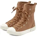 Produktbild: LASCANA Stiefelette camelfarben Größe 36 - Hellbraun - 36