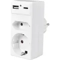 Produktbild: Heitech HEI Steckdosenad.Schuko/Eu USB (E28 351294)