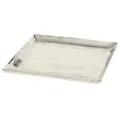 Produktbild: Dekoschale Dekoteller Metall Kerzentablett 25x25 cm Tablett Silber Quadratisch