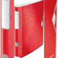 Produktbild: LEITZ Ordner Active Wow 180 Grad 6cm rot Packung mit 5 Stück