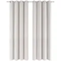 Produktbild: Blumtal Verdunklungsvorhänge, Hellgrau, Kunststoff, Rechteckig, 140x265 cm, Oeko-Tex® Standard 100, Wohntextilien, Gardinen & Vorhänge, Verdunkelungsvorhänge