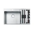 Produktbild: FRANKE Edelstahlspüle Box Center BWX 220-54-27 A Edelstahl, 86/51 cm