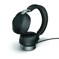 Produktbild: Jabra Evolve2 85 MS Stereo USB-C black mit Ladestation