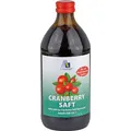 Produktbild: Cranberrysaft 100% Frucht, 500 ml Lösung
