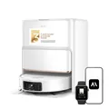 Produktbild: MOVA Z60 Ultra Roller Complete White Saugroboter mit Wischfunktion, 28.000 Pa Saugleistung, Selbstreinigender Wischmopp, FlexiRise™ Navigation