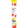 Produktbild: DOPPELHERZ Vitamin C+Zink Brausetabletten 15 St PZN 06571703