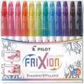 Produktbild: Pilot Fasermaler FriXion Colors Set 4144S12 Verschiedenfarbig sortiert 0.4 mm 12 St./Pack. 12 St.