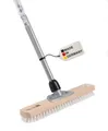 Produktbild: BawiTec Reinigungsbürste Schrubber 40cm Großraumschrubber mit Teleskopstiel Stiel verstellbar