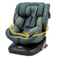 Produktbild: Osann Eno360 i-Size, drehbarer Kindersitz 40-150 cm, Reboarder mit Isofix, Baby Autositz – Universe Green