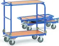 Produktbild: fetra 1141 - Stahl - Transportwagen - Blau - 250 kg - 4 Rad/Räder - 16 cm