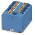 Produktbild: 8er Multipack Phoenix Contact 3273354 Verteilerblock 40.6 mm Zugfeder Blau 8 St.