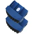 Produktbild: Krause Fußstopfen blau für Holm 25 x 64 mm Aussenmaß Paar, Fußkappe für Leitern