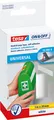 Produktbild: tesa Klettband ON & OFF UNIVERSAL weiß, 1 Rolle (55224-00003-02)