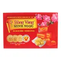 Produktbild: Rong Vang Banh Dau Xanh Mungbohnen Kuchen 310g Vietnamesische Süssigkeit pulvrig