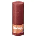 Produktbild: Bolsius Rustik-Kerze Shine 190/68 mm Zartes Rot